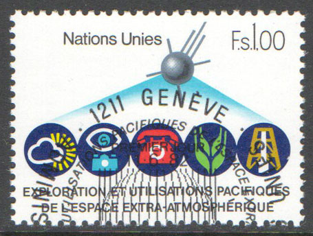 United Nations Geneva Scott 110 Used